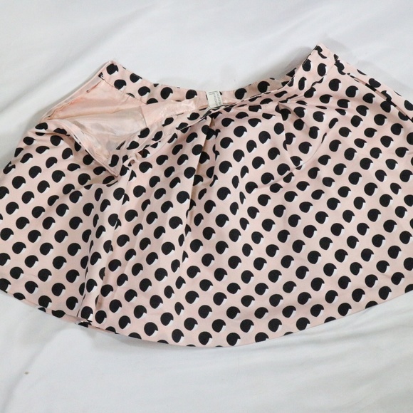 FOREVER 21 Pale Pink Pleated A-Line Mini Skirt Waist 30 inches - Picture 6 of 8